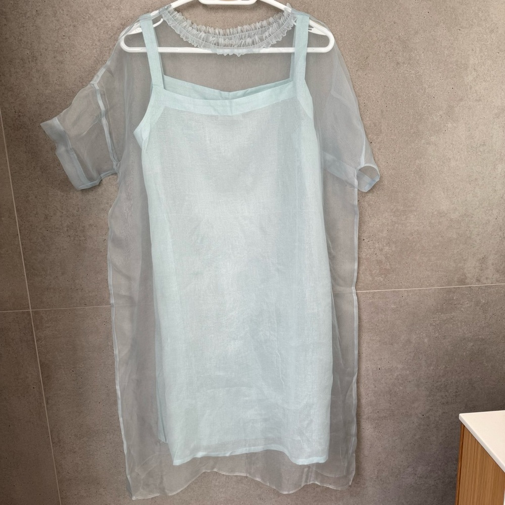 Runaway Bicycle 100% silk dress